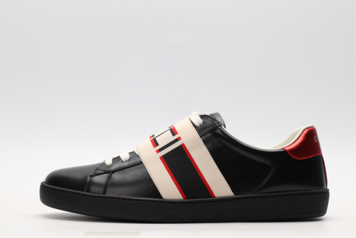 gi ace embroidered low-top sneaker 070504