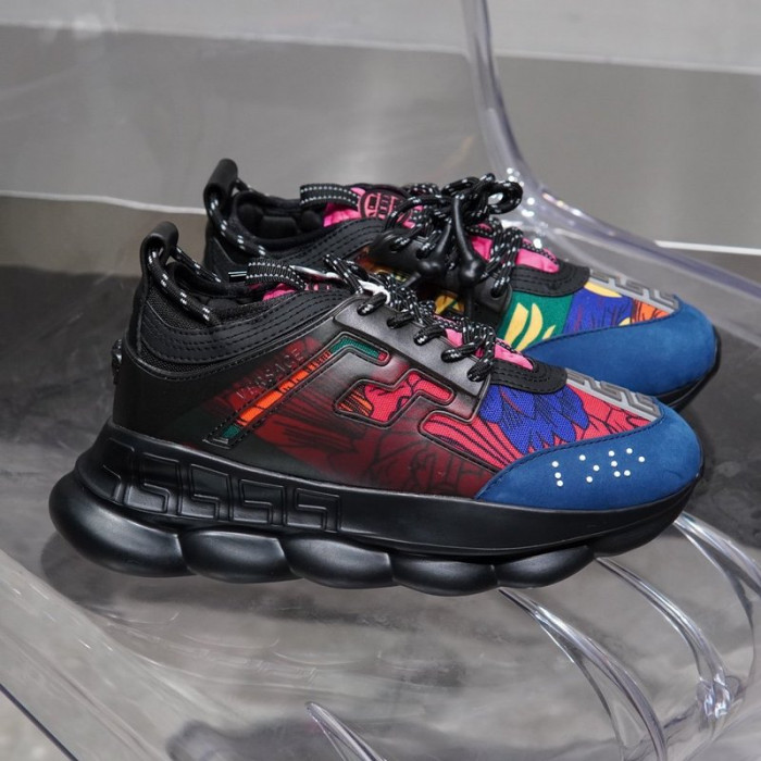 vse chain reaction black sneaker