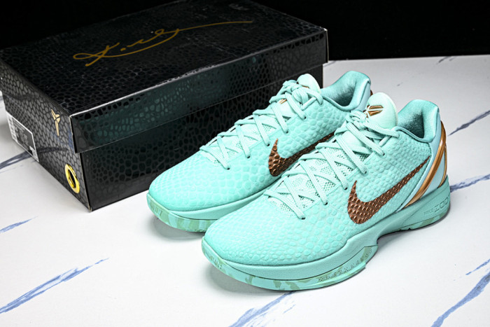 Jalen Brunson x Nike Kobe 6 Protro “Statue of Liberty” IQ5774-300