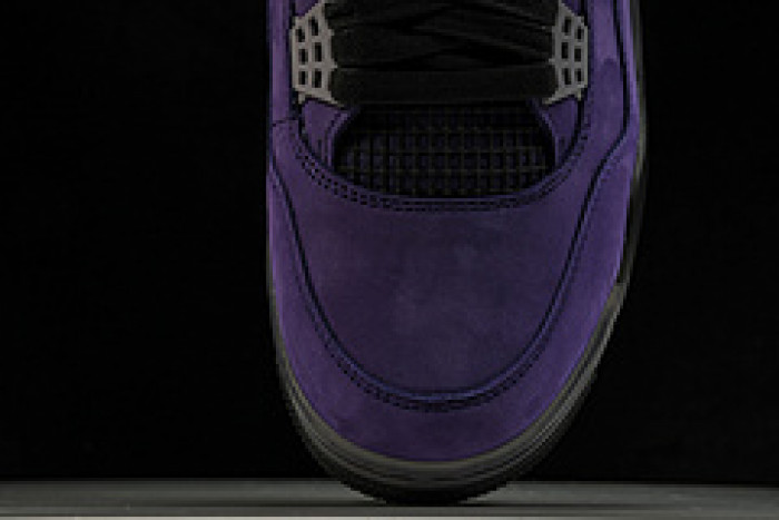 travis scott x air jordan 4 retro purple aj4-766296