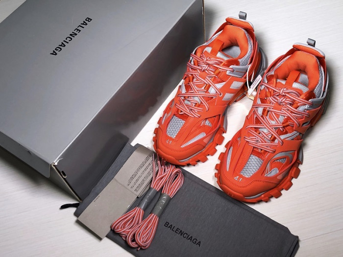 bl tess s. gomma trek low sneakers orange grey h903p041