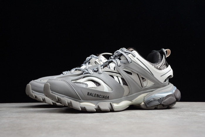 (led) bl tess s. gomma trek light low sneakers grey white h903p0422