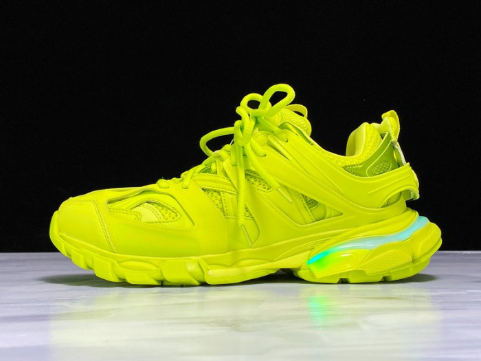 (led) bl tess s. gomma trek led light low sneakers green 23090701