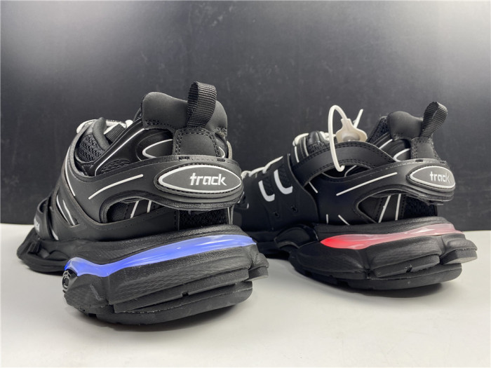 (led)bl tess s. gomma trek low sneakers black 23090801
