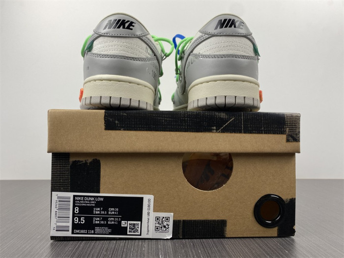 nike dunk low of lot 26 of 50 dm1602-116